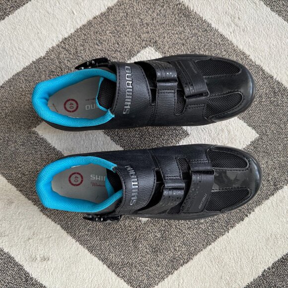 Shimano Shoes - SHIMANO RP3W cycling shoe, clip in - women's size 40, US 7.8